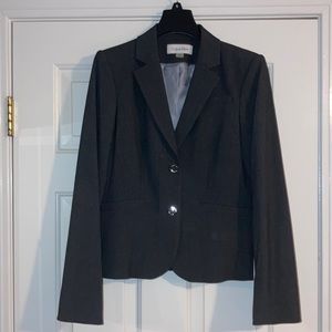 Calvin Klein Charcoal Grey Suit Jacket Size 6